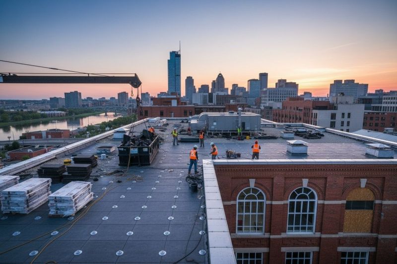 Flat Roof Replacement in Richland County, OH