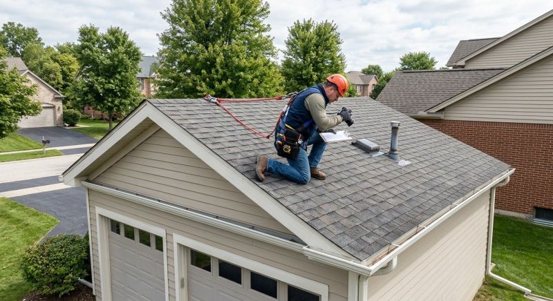 Garage Roof Inspection in Morrow County, OH