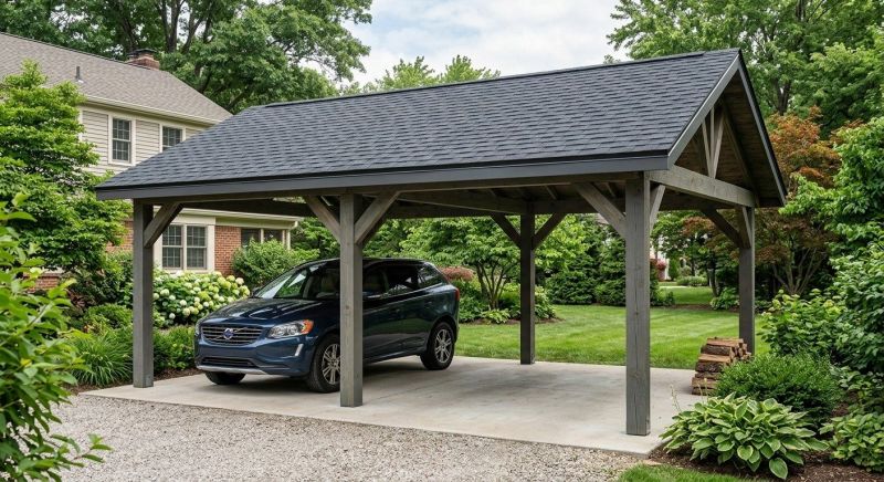 Garage Roof Installation in Morrow County, OH