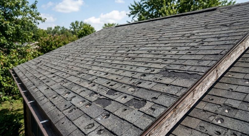 Hail Damage Roof Repair in Mount Gilead, OH