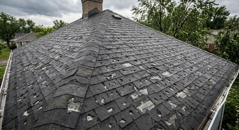 Hail Damage Roof Repair in Shelby, OH