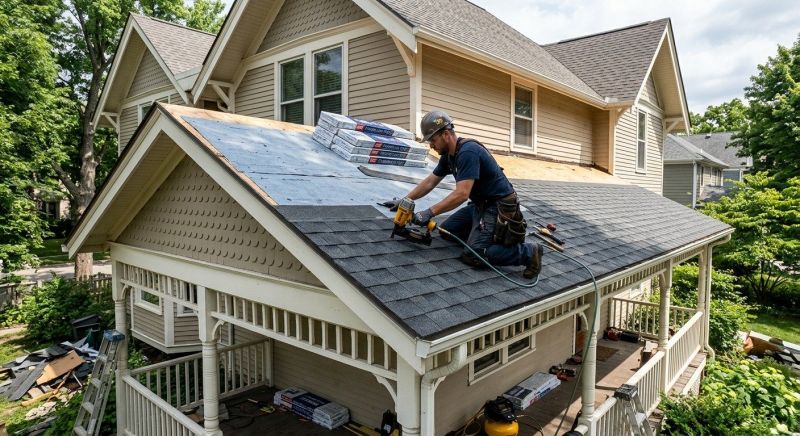 House Roof Installation in Bellville, OH
