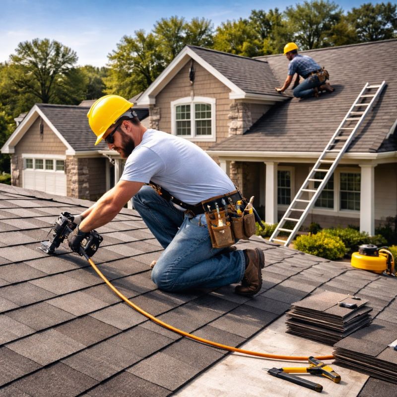 House Roof Installation in Mount Gilead, OH