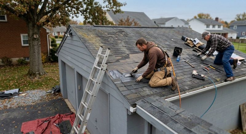 House Roof Repair in Chesterville, OH