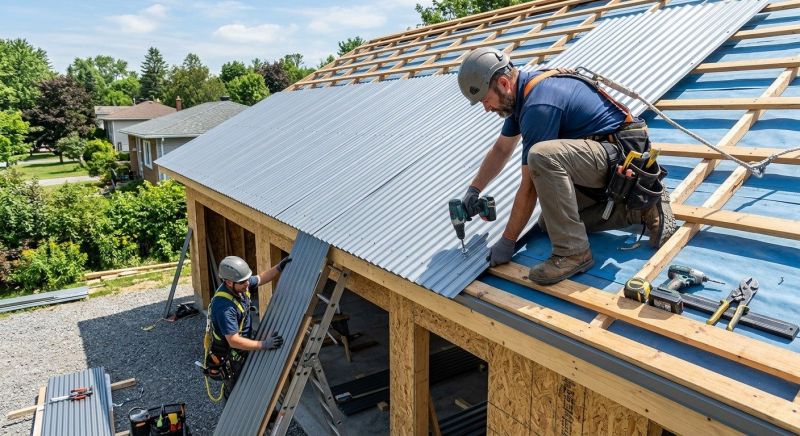 Metal Roof Installation in Bucyrus, OH
