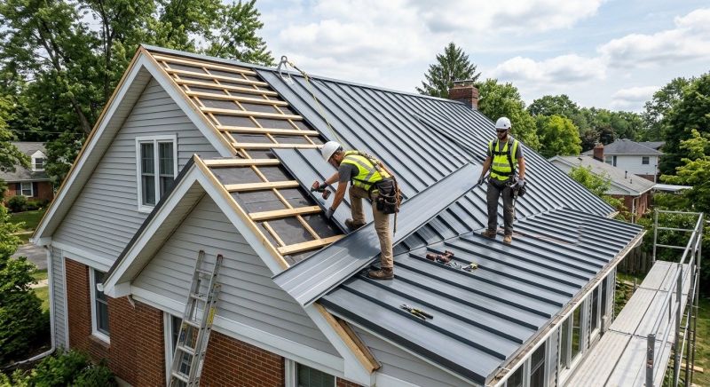 Metal Roof Installation in Crawford County, OH