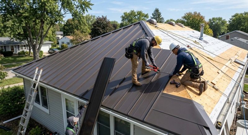 Metal Roof Installation in Crawford County, OH