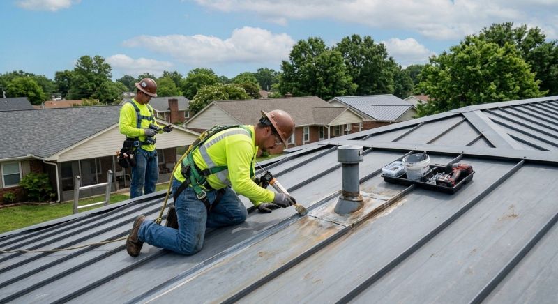 Metal Roof Repair in Marion, OH