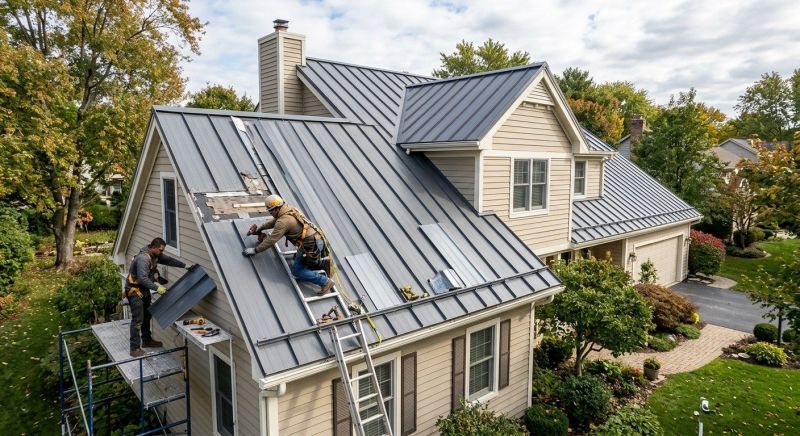 Metal Roof Repair in Shelby, OH