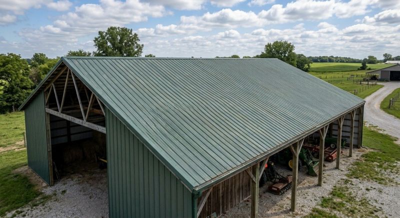 Pole Barn Roof Repair in Fredericktown, OH