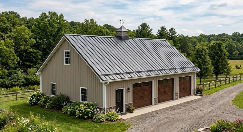 Pole Barn Roof Repair in Sunbury, OH