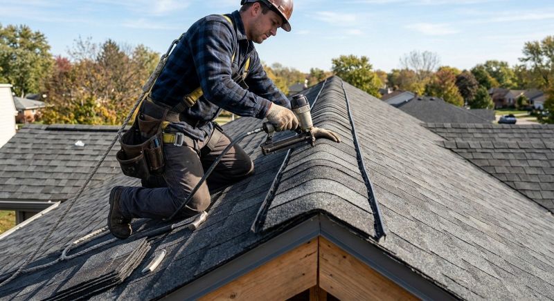 Ridge Cap Replacement in Morrow County, OH