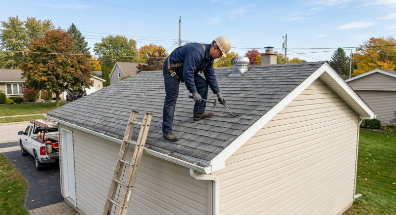 Roof Damage Inspection in Crawford County, OH
