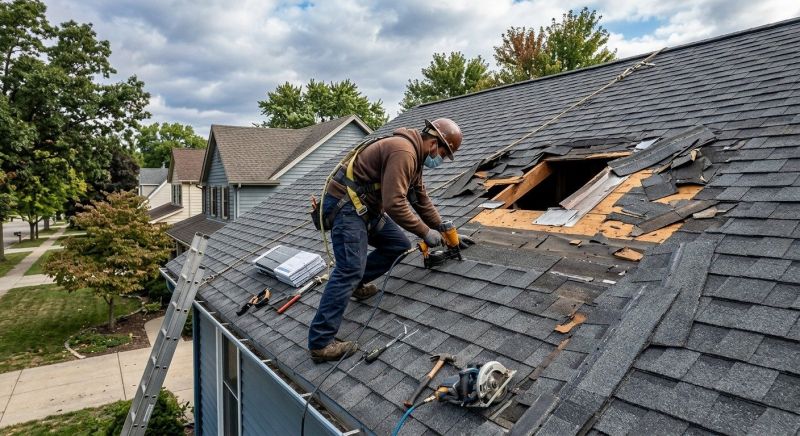 Roof Damage Repair in Mount Vernon, OH