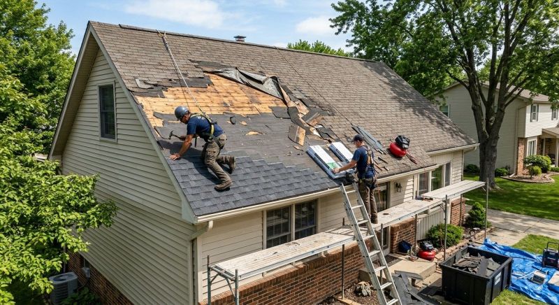 Roof Damage Repair in Mount Vernon, OH