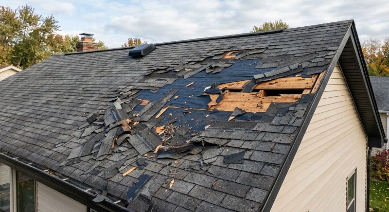 Roof Damage Repair in Richland County, OH