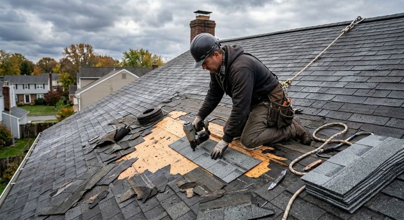 Roof Damage Restoration in Bucyrus, OH
