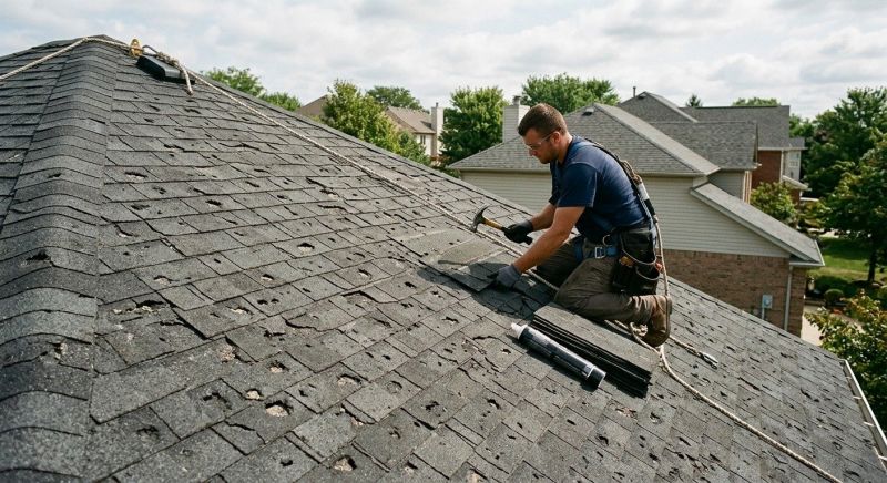 Roof Damage Restoration in Bucyrus, OH