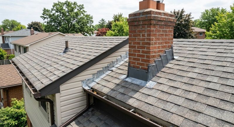 Roof Flashing Installation in Mount Gilead, OH