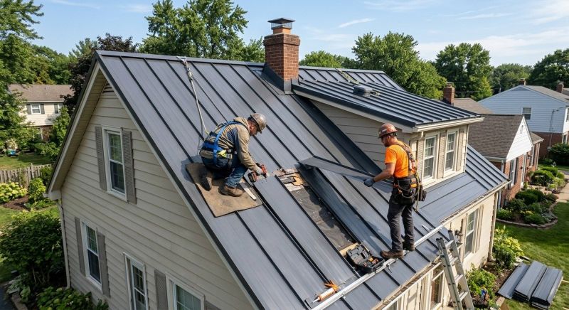 Roof Panel Repair in Morrow County, OH
