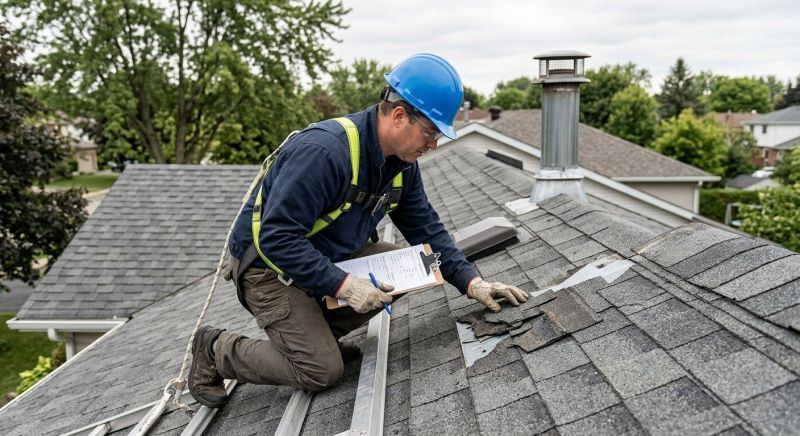 Roofing Evaluation in Centerburg, OH
