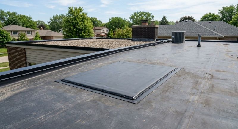 Rubber Roof Repair in Delaware, OH