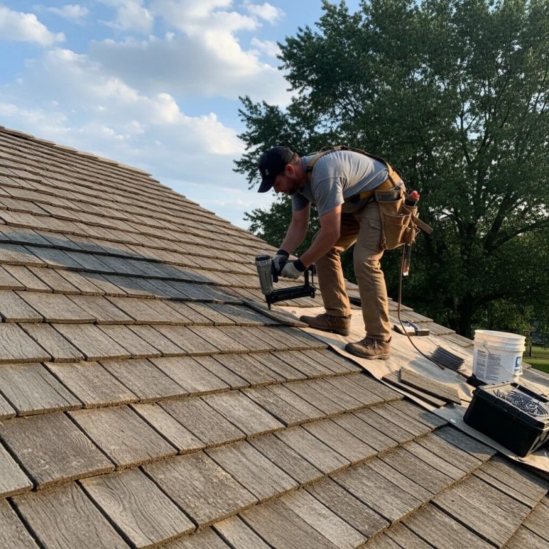 Shake Shingle Repair in Bellville, OH