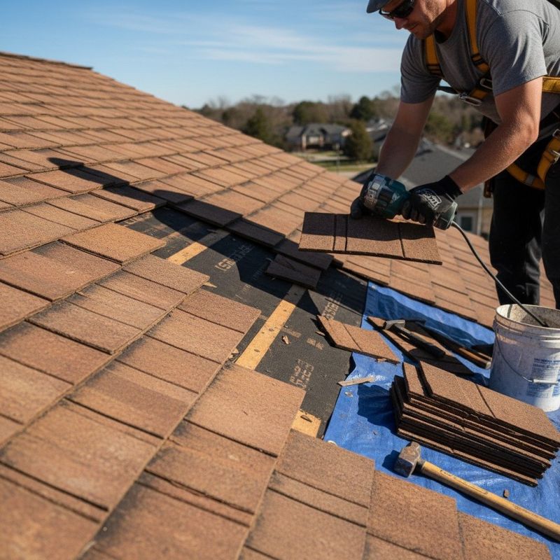 Shake Shingle Repair in Marion, OH