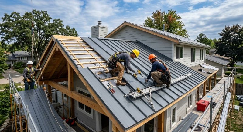 Sheet Roofing Installation in Mount Gilead, OH