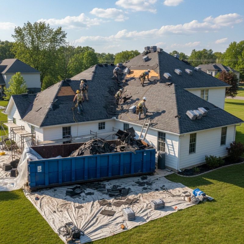 Shingle Roof Replacement in Knox County, OH