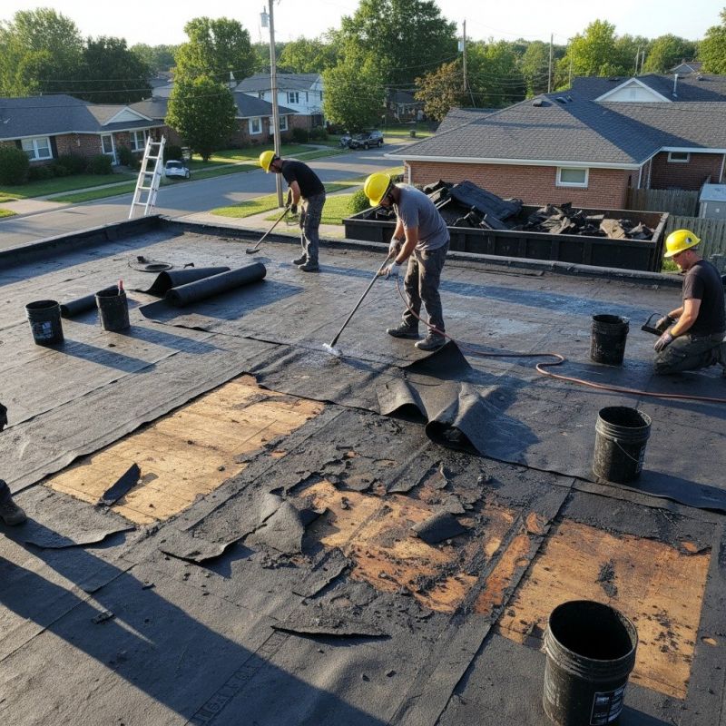 Single Ply Roof Repair in Fredericktown, OH