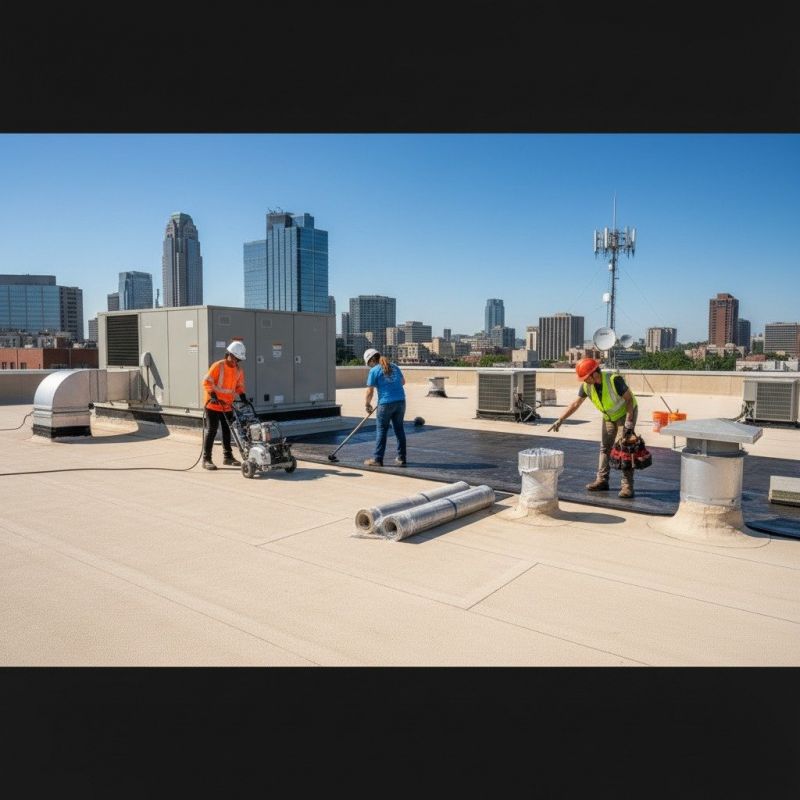 Single Ply Roof Repair in Knox County, OH
