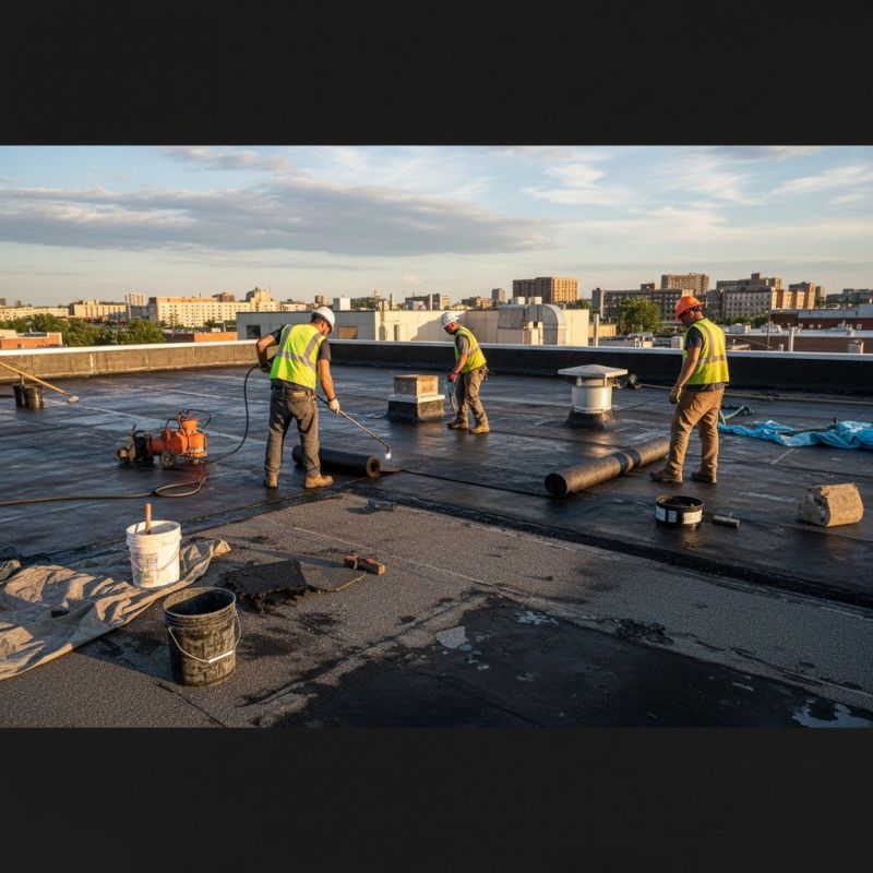 Single Ply Roof Repair in Morrow County, OH