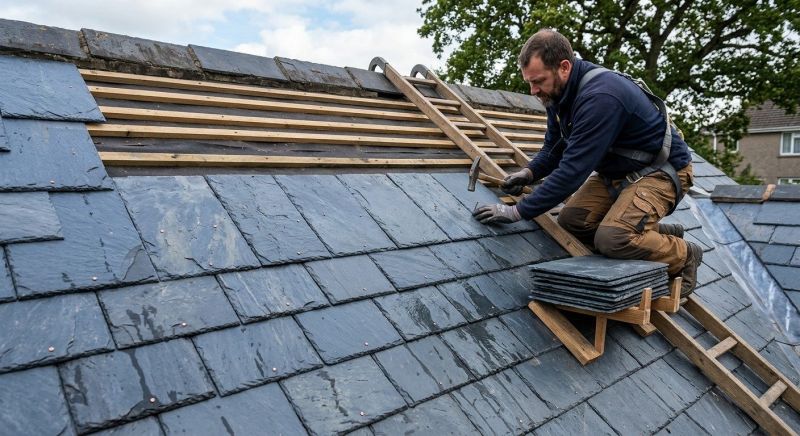 Slate Roof Construction in Mansfield, OH