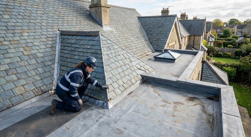 Slate Roof Inspection in Morrow County, OH