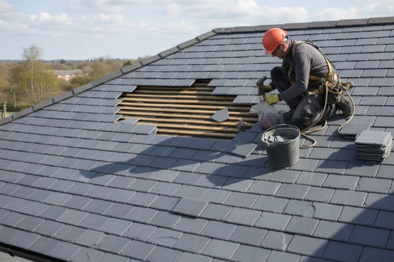Slate Roof Leak Repair in Morrow County, OH