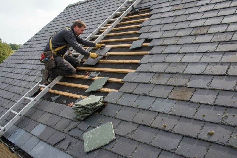 Slate Roof Repair in Centerburg, OH