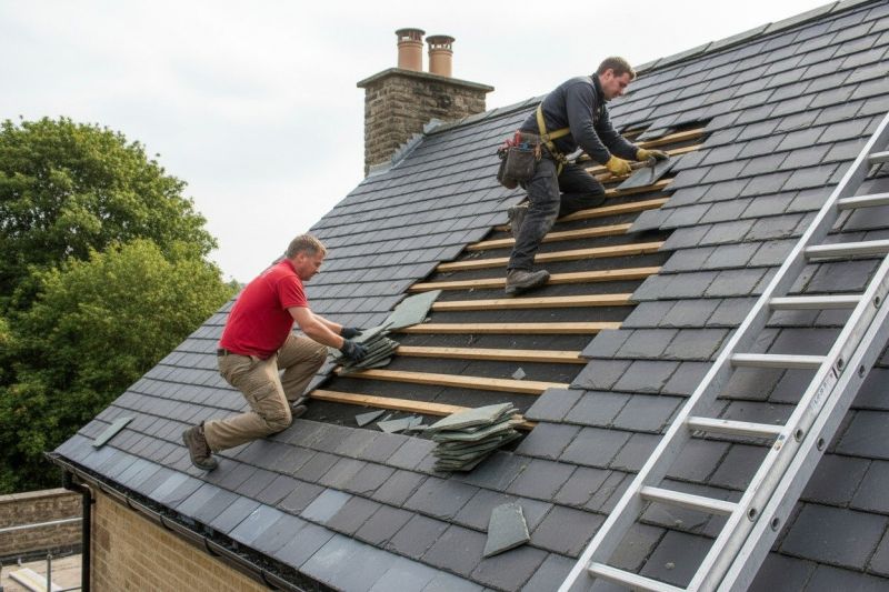 Slate Roof Repair in Delaware, OH