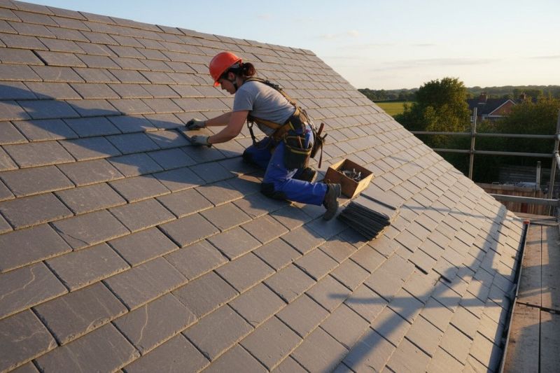 Slate Roof Repair in Delaware, OH