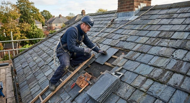 Slate Roof Repair in Fredericktown, OH