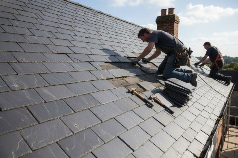 Slate Roof Repair in Morrow County, OH