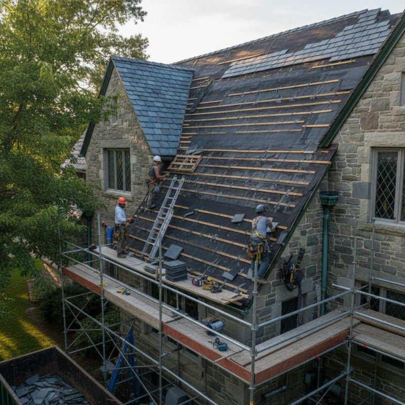 Slate Roof Replacement in Marengo, OH