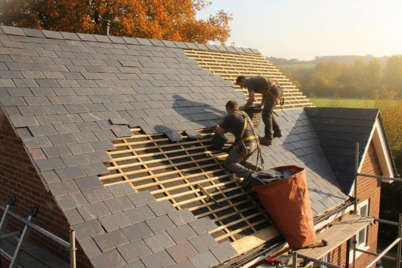 Slate Roof Replacement in Shelby, OH