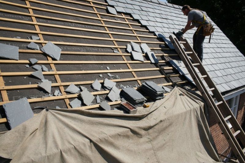 Slate Roof Replacement in Sunbury, OH