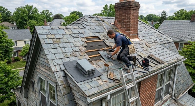 Slate Shingles Repair in Bucyrus, OH