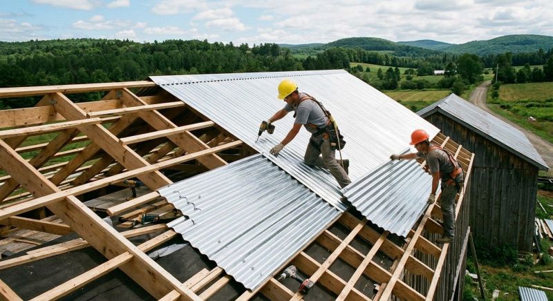 Steel Roof Installation in Morrow County, OH