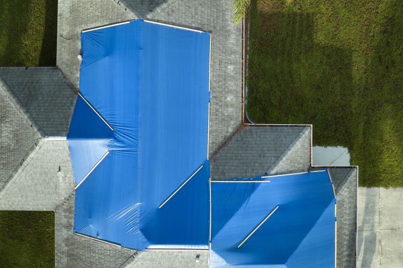 Storm Damage Roof Tarping in Morrow County, OH