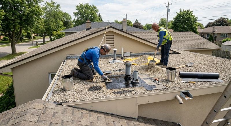 Tar And Gravel Roof Repair in Fredericktown, OH