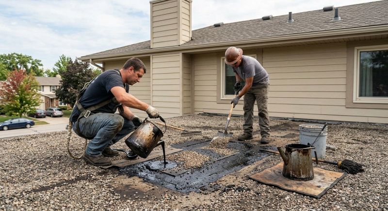 Tar And Gravel Roof Repair in Mansfield, OH