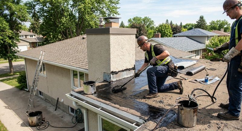 Tar And Gravel Roof Repair in Mansfield, OH